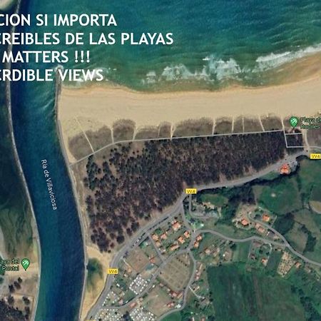 La Villa De Maria I Playa Beach El Puntal Asturias Villaviciosa  Bagian luar foto