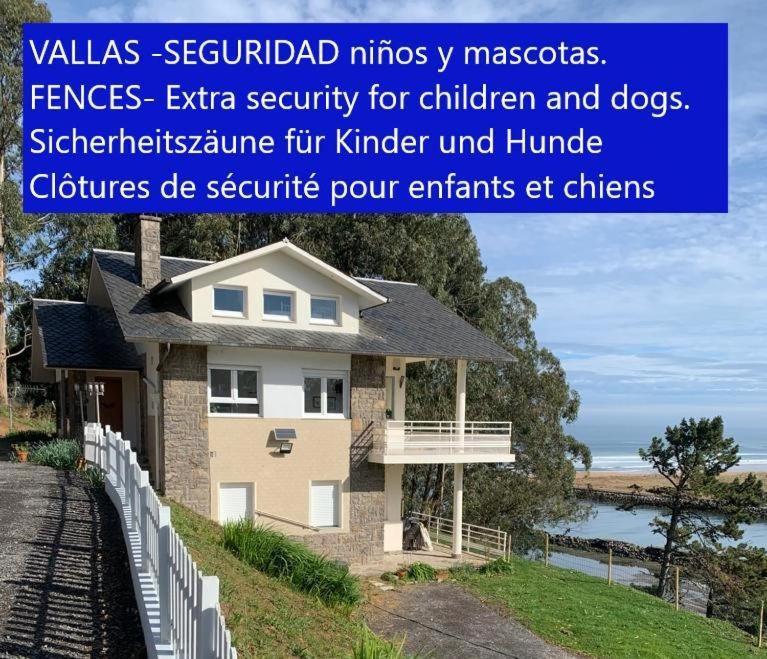 La Villa De Maria I Playa Beach El Puntal Asturias Villaviciosa  Bagian luar foto