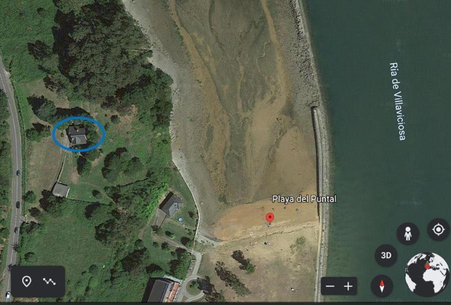 La Villa De Maria I Playa Beach El Puntal Asturias Villaviciosa  Bagian luar foto